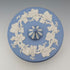 復古英國 Wedgwood Jasperware 淡藍色圓形糖果盒